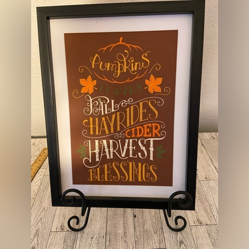 ASHLAND Pumpkin Farm wall hanging 10x 13